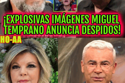 FILTRA TRÁGICO FINAL! Miguel Temprano DE Jorge Javier Vázquez Y DIRECTIVOS POR Terelu Campos