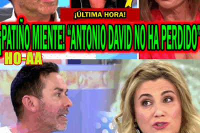 JESÚS MANUEL RUIZ FULMINA MARÍA PATIÑO Y CARLOTA CORREDERA CON GRAVE INFORME