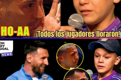 Un niño del norte emocionó a Messi… y Scaloni no pudo contener las lágrimas, ¡y todos lloraron!