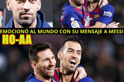 Con poco dinero pero con un sueño: viajaron desde España para despedir a Busquets y ver a Messi