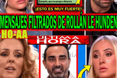 MENSAJES FILTRADOS HUNDEN A LUIS ROLLÁN TRAS ATAQUES A ROCÍO FLORES Y AMADOR MOHEDANO