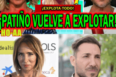 MARÍA PATIÑO TRAS ANTONIO DAVID FLORES CON REGALO POR ROCÍO FLORES