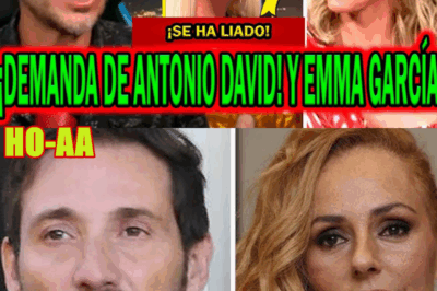 HUNDIMIENTO FINAL: EMMA GARCÍA A LOS JUZGADOS POR ANTONIO DAVID FLORES ANTE ROCÍO CARRASCO Y FIESTA