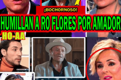 A Rocío Flores por Rociíto y Antonio Rossi salta con Amador Mohedano de Viernes