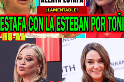 De Belén Esteban con Toñi Moreno tras explotar por Andrea Janeiro y Jesulín