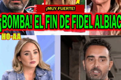 EL FIN DE FIDEL ALBIAC Y ROCÍO CARRASCO POR PACO ALBIAC Y MALAS NOTICAS RAQUEL MOSQUERA