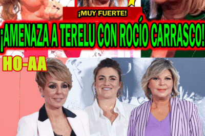 CARLOTA CORREDERA AMENAZA A TERELU CAMPOS POR ROCÍO CARRASCO, MAR FLORES Y COSTANZIA