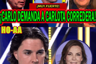 CARLO COSTANZIA PADRE DEMANDA A CARLOTA CORREDERA POR “CARLO COSTANZIA TRAS DE VIERNES”