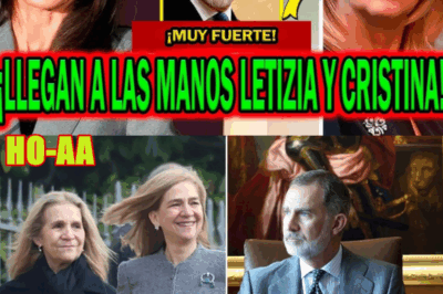 ¡MUY FUERTE! LLEGAN A LAS MANOS Letizia Ortiz y Infanta Cristina de Borbón — y Felipe VI PÁLIDO CON FOTOS
