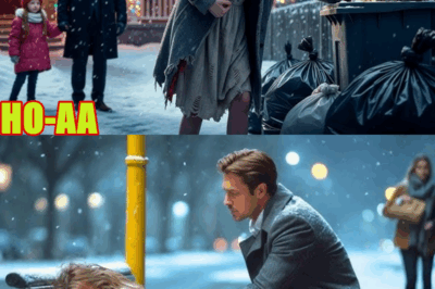 “Un Padre Soltero Millonario Encontró A Una Mujer Sin Hogar Buscando Comida En La Basura En Nocheb…”