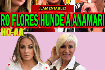 ¡FULMINADA! ROCÍO FLORES DEJA PÁLIDA A ANA MARÍA ALDÓN POR ORTEGA CANO TRAS GLORIA CAMILA