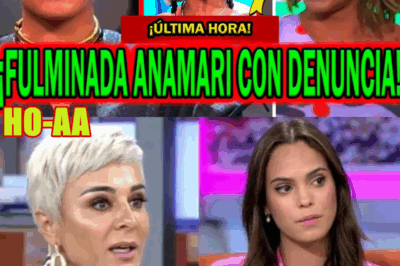BOMBA! DENUNCIA A ANA MARÍA ALDÓN POR GLORIA CAMILA Y ORTEGA CANO – EMMA GARCÍA CON KIKO MATAMOROS