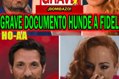 ¡ÚLTIMA HORA! GRAVE DOCUMENTO HUNDE A FIDEL ALBIAC Y A ROCÍO CARRASCO TRAS ANTONIO DAVID FLORES