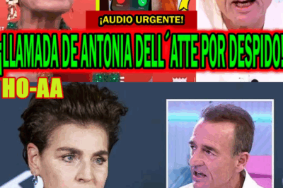 ¡LLAMADA URGENTE! DE ANTONIA DELL´ATE TRAS DESPIDO DE ALESSANDRO LEQUIO DE MEDIASET Y ANA ROSA