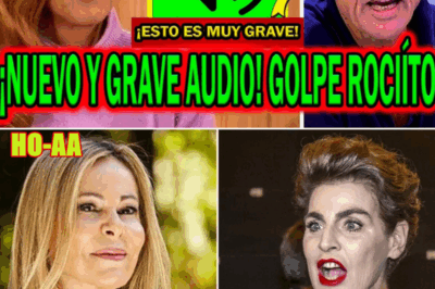 ¡NUEVO Y GRAVE AUDIO! CON GOLPE A ROCÍO CARRASCO Y LA VERDAD DEL DESPIDO DE ALESSANDRO LEQUIO