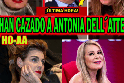 ¡ÚLTIMA HORA! CAZAN A ANTONIA DELL´ATTE POR LEQUIO Y JIMÉNEZ LOSANTOS EXPLOTA CON ROCÍO CARRASCO