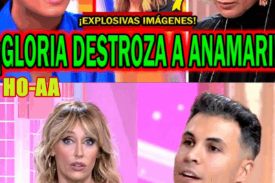 ¡EXPLOSIVAS IMÁGENES! GLORIA CAMILA PARALIZA FIESTA Y HUNDE A ANA MARÍA ALDÓN CON EMMA GARCÍA