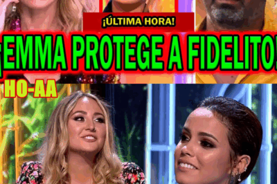 ¡FUERTE PILLADA! EMMA GARCÍA PROTEGE A FIDEL ALBIAC EN FIESTA TRAS GLORIA CAMILA POR ROCÍO CARRASCO