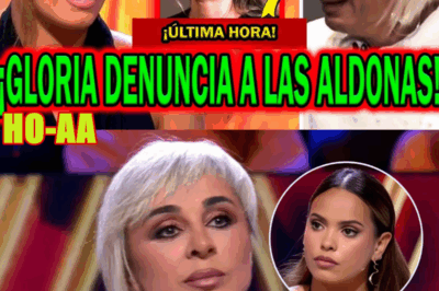 ¡ÚLTIMA HORA! GLORIA CAMILA DENUNCIA A GEMA ALDÓN EN DE VIERNES POR ORTEGA CANO Y ANA MARÍA ALDÓN