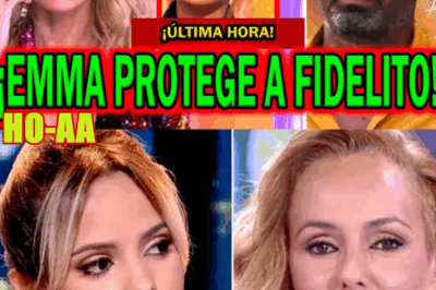 ¡PILLADA FUERTE! EMMA GARCÍA PROTEGE A FIDEL ALBIAC EN FIESTA TRAS GLORIA CAMILA POR ROCÍO CARRASCO