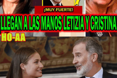 ¡MUY FUERTE! LLEGAN A LAS MANOS LETIZIA ORTIZ Y LA INFANTA CRISTINA Y FELIPE VI PÁLIDO CON FOTOS