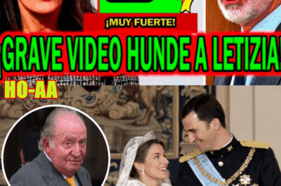 ¡ESCÁNDALO! GRAVE VIDEO HUNDE A LETIZIA ORTIZ Y FELIPE VI POR CASA REAL Y REY JUAN CARLOS I