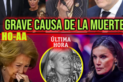 TRÁGICO FALLECIMIENTO SACUDE REINA SOFÍA Y NAVIDAD DESOLADORA CON LETIZIA Y FELIPE VI EN ZARZUELA