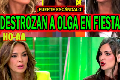 ¡EXPLOSIVAS IMÁGENES! OLGA MORENO PÁLIDA CON EMMA GARCÍA POR “ATAQUE” DE ALEXIA RIVAS EN FIESTA