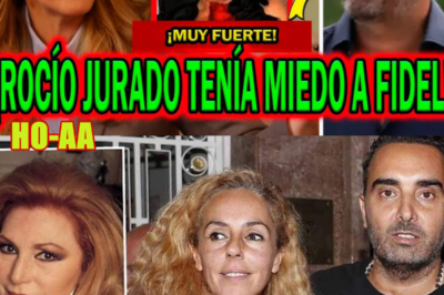 FUERTE ARTÍCULO: FIDEL ALBIAC DEJA PÁLIDA A ROCÍO CARRASCO POR ROCÍO JURADO Y PEDRO CARRASCO