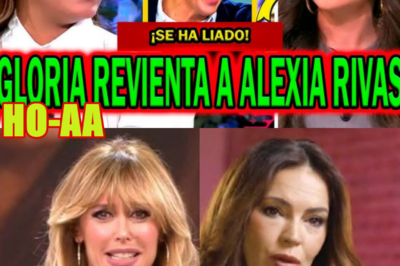¡EXPLOSIVAS IMÁGENES! GLORIA CAMILA REVIENTA A ALEXIA RIVAS POR OLGA MORENO CON JOAQUÍN PRAT