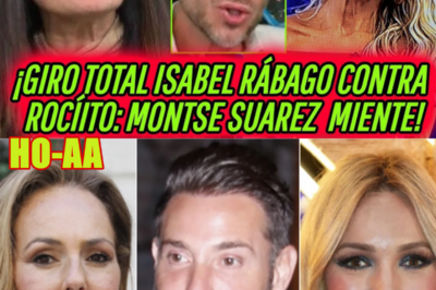 ISABEL RÁBAGO RECULA CONTRA ROCÍO CARRASCO: REVÉS MONTSE SUÁREZ CONTRA ANTONIO DAVID FLORES