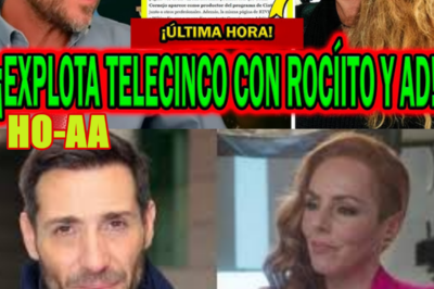 ¡ÚLTIMA HORA! EXPLOTA TELECINCO CON ANTONIO DAVID FLORES Y ROCÍO CARRASCO TRAS ROCÍO FLORES