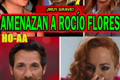 ¡MUY GRAVE! AMENAZAN A ROCÍO FLORES POR NUEVO DOCUMENTAL SOBRE ROCÍO CARRASCO TRAS ANTONIO DAVID