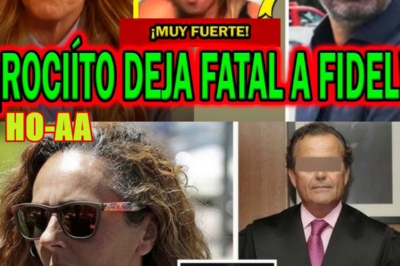 ¡METE LA PATA! ROCÍO CARRASCO DEJA MUY MAL A FIDEL ALBIAC TRAS ANTONIO DAVID FLORES Y ROCÍO FLORES