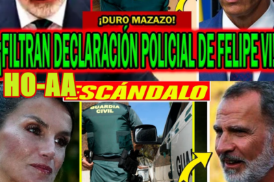 ¡MUY GRAVE! FILTRAN DECLARACIÓN POLICIAL DE FELIPE VI POR AUDIOS DE LETIZIA ORTIZ CON PEDRO SÁNCHEZ