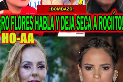 ¡IMÁGENES ÚLTIMA HORA! ROCÍO FLORES VUELVE A CONTESTAR A ROCÍO CARRASCO CON GLORIA CAMILA