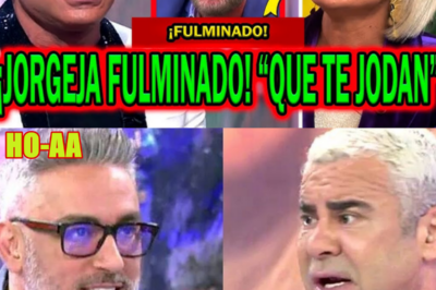 ¡ÚLTIMA HORA! HAN FULMINADO A JORGE JAVIER VÁZQUEZ Y MENSAJE URGENTE DE KIKO HERNÁNDEZ