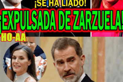 ¡EL DÍA DE LA EXPULSIÓN DE ZARZUELA! de Felipe VI a Paloma Rocasolano tras INFIDELIDAD de LETIZIA