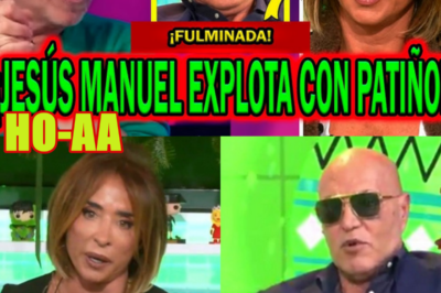 ¡EXPLOSIVAS IMÁGENES! JESÚS MANUEL RUIZ HUNDE A MARÍA PATIÑO Y CARLOTA CORREDERA POR KIKO MATAMOROS