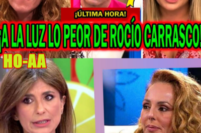BOMBA DE NAVIDAD ¡SALIÓ LO PEOR! DE ROCÍO CARRASCO CON ROCÍO FLORES TRAS GEMA LÓPEZ Y JORGE JAVIER