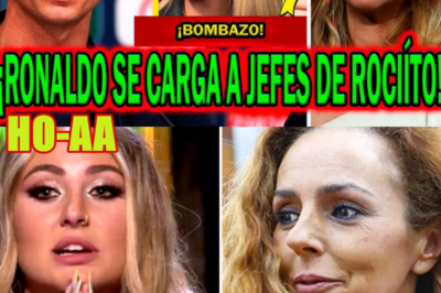 ¡BOMBA! CRISTIANO RONALDO SE CARGA A LOS JEFES DE ROCÍO CARRASCO POR SU MUJER TRAS ROCÍO FLORES