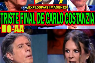 ¡EXPLOSIVAS IMÁGENES! ÁNGELA PORTERO FULMINA A CARLO COSTANZIA EN DE VIERNES CON TERELU CAMPOS