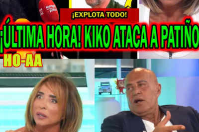 ¡EXPLOTA TODO! KIKO MATAMOROS EXPLOTA CONTRA MARÍA PATIÑO POR SU ABANDONO DE NO SOMOS NADIE