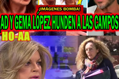 ¡FUERTE! GEMA LÓPEZ Y ANTONIO DAVID FLORES HUNDEN A TERELU CAMPOS POR ROCÍO CARRASCO Y ROCÍO FLORES