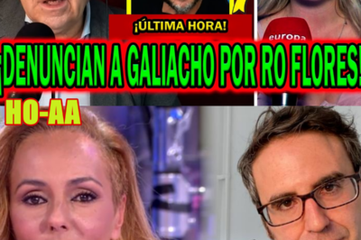 ¡BOMBA! DENUNCIAN A GALIACHO POR ROCÍO FLORES Y ANTONIO DAVID FLORES CON OLGA MORENO NO SE CALLA