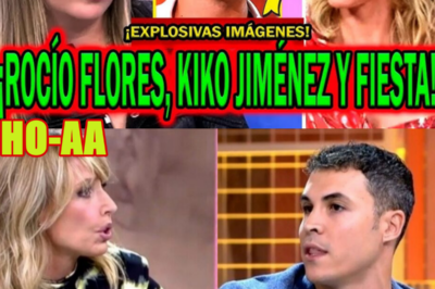 ¡IMÁGENES EXPLOSIVAS! DE KIKO JIMÉNEZ CON ROCÍO FLORES Y EN FIESTA DE EMMA GARCÍA POR GLORIA CAMILA