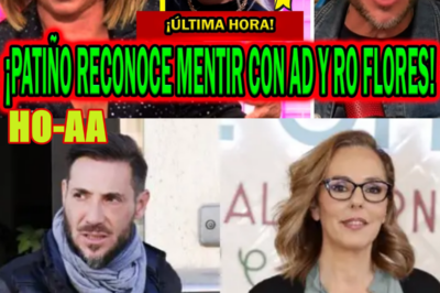 ¡BOMBAZO! PATIÑO RECONOCE MENTIR CON ANTONIO DAVID FLORES Y ROCÍO CARRASCO TRAS ROCÍO FLORES