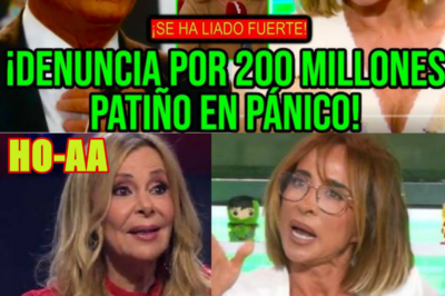 ​¡ATENCIÓN A LA BOMBA 200 MILLONES JULIO IGLESIAS! MARÍA PATIÑO EN CÓLERA X ANA OBREGÓN LA FULMINA