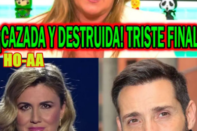 ¡CAZADA Y DESTRUIDA! CARLOTA CORREDERA CON TRISTE FINAL TRAS ANTONIO DAVID FLORES Y ROCÍO CARRASCO