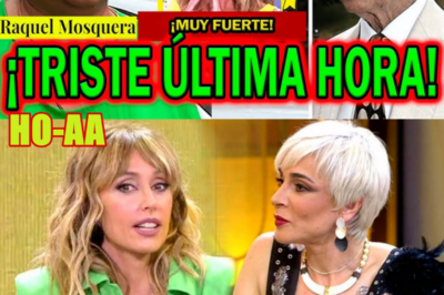 ¡TRISTE ÚLTIMA HORA! DE RAQUEL MOSQUERA EN FIESTA DE EMMA GARCÍA Y FULMINAN A ANA MARÍA ALDÓN